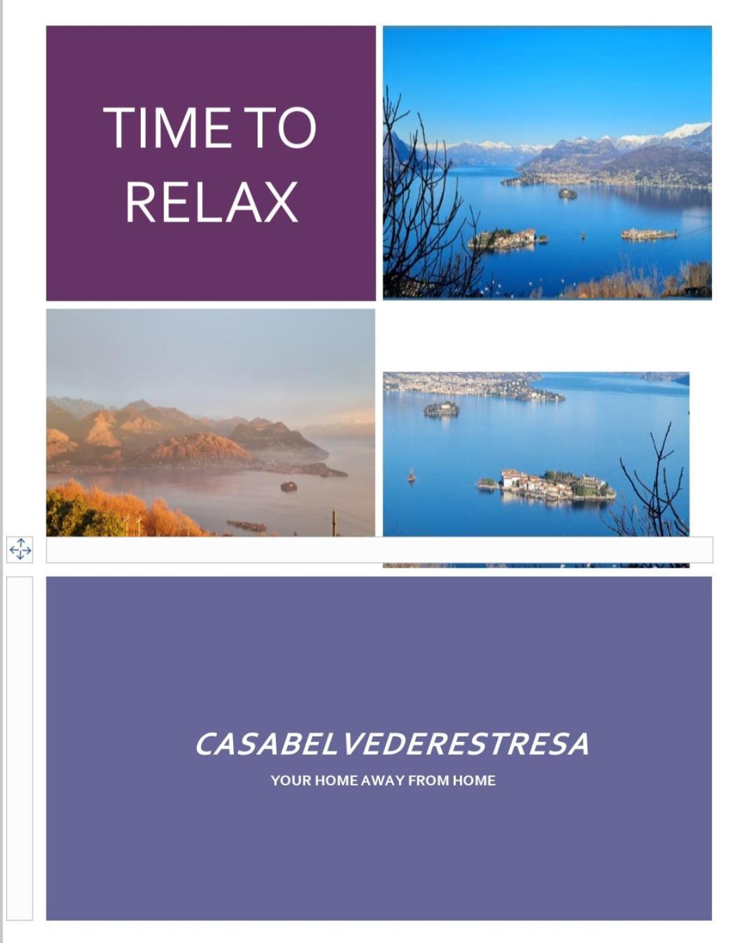Appartamento Belvedere 3 Stresa Exteriér fotografie